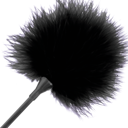 DARKNESS - BLACK STIMULATING FEATHER 42 CM