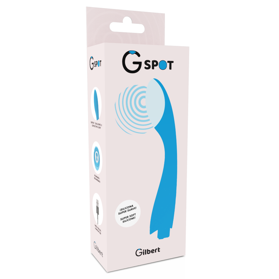 G-SPOT - GYLBERT TURQUOISE BLUE VIBRATOR