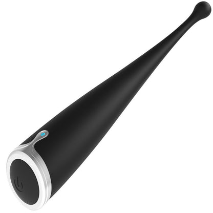 BRILLY GLAM - SPOT VIBE ORGASMIC CLITORIAL VIBRATOR SILICONE BLACK