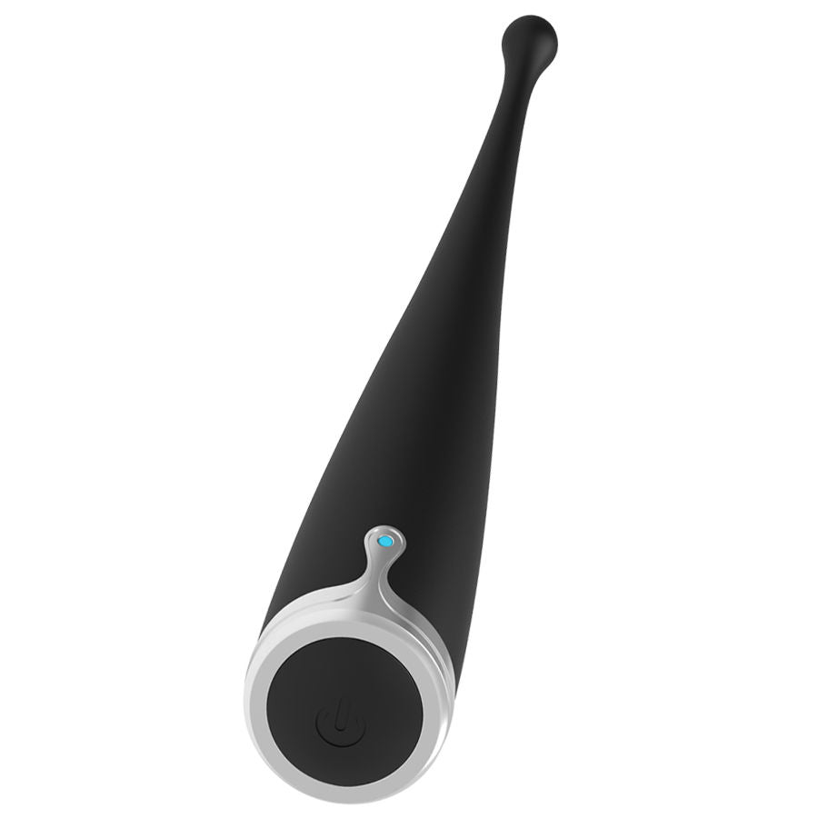 BRILLY GLAM - SPOT VIBE ORGASMIC CLITORIAL VIBRATOR SILICONE BLACK