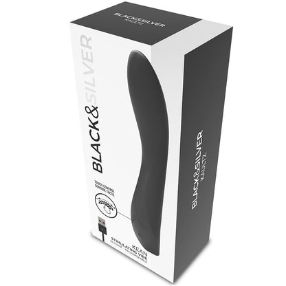 BLACK&amp;SILVER - KEAN VIBRATOR TOUCH CONTROL