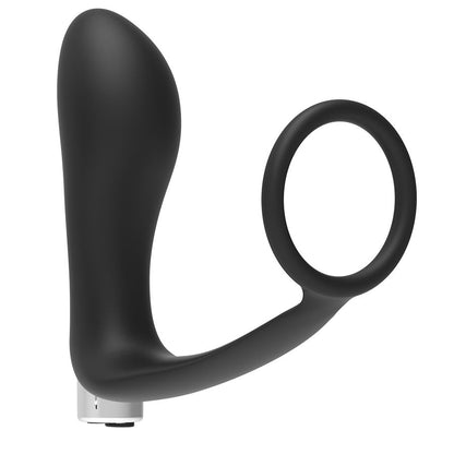 ADDICTED TOYS - RECHARGEABLE PROSTTIC VIBRATOR MODEL 1 - BLACK