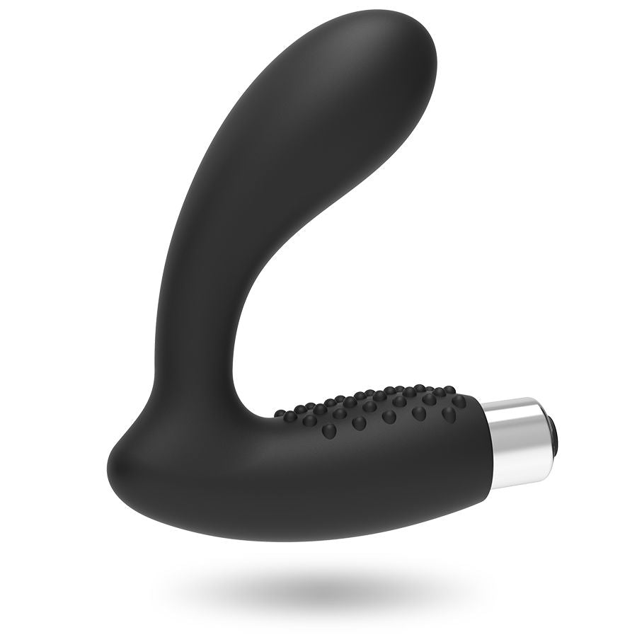 ADDICTED TOYS - RECHARGEABLE PROSTTIC VIBRATOR MODEL 5 - BLACK