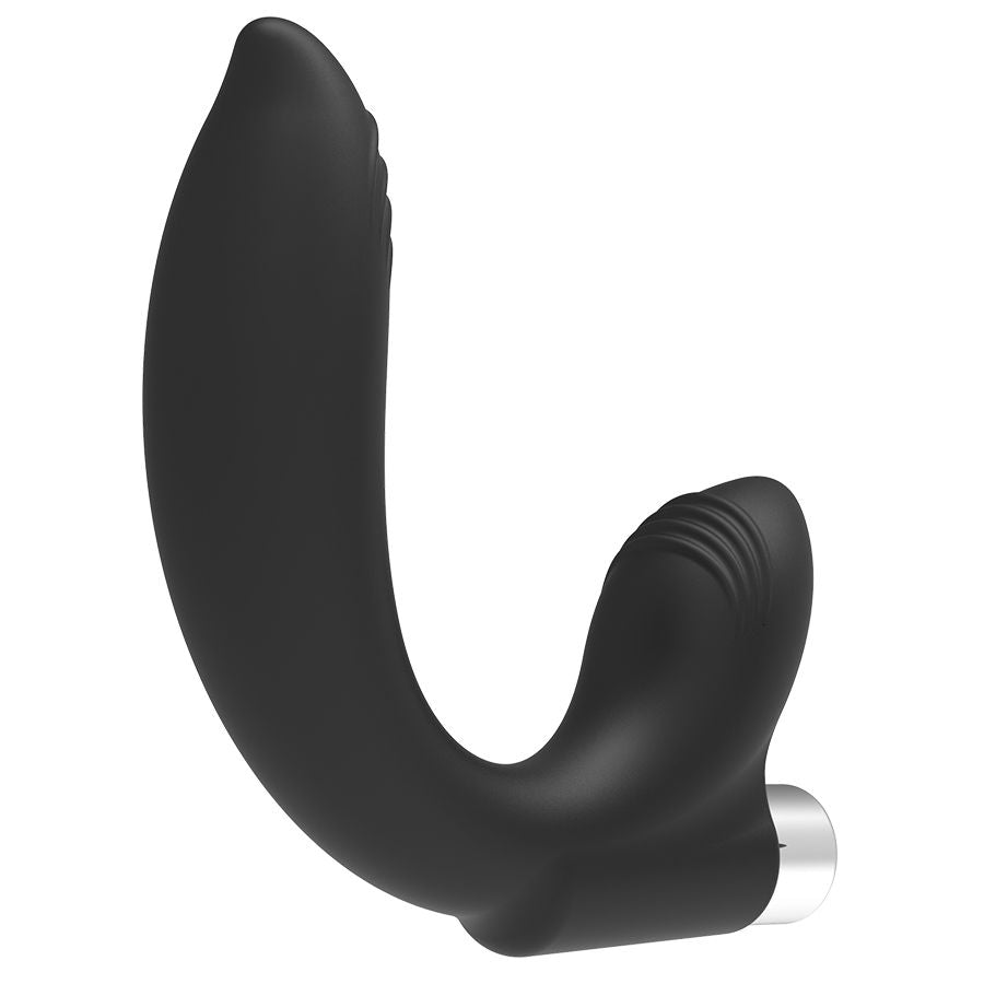 ADDICTED TOYS - RECHARGEABLE PROSTTIC VIBRATOR MODEL 7 - BLACK