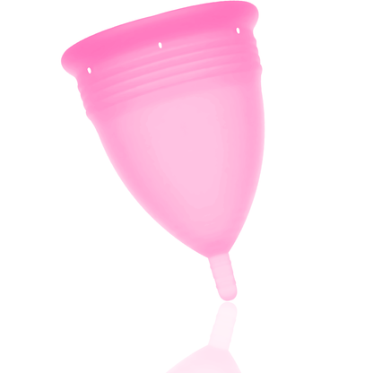 STERCUP - FDA SILICONE PINK MENSTRUAL CUP - SIZE L