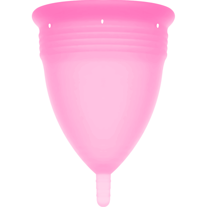 STERCUP - FDA SILICONE PINK MENSTRUAL CUP - SIZE L