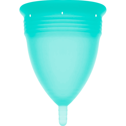 STERCUP - FDA SILICONE AQUAMARINE MENSTRUAL CUP - SIZE L