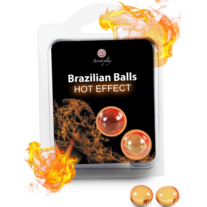 SECRETPLAY - BRAZILIAN BALLS HEAT EFFECT 2 UNITS