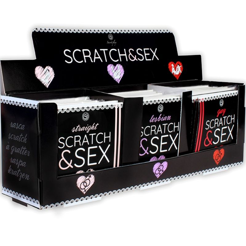 SECRETPLAY - DISPLAY + SCRATCH &amp; SEX POSITIONS (ES/EN/FR/PT/DE)