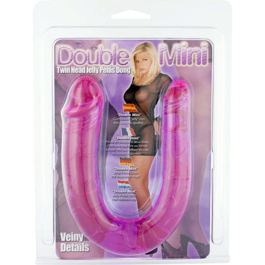 SEVEN CREATIONS - FLEXIBLE GELATIN DOUBLE HEADED PENIS