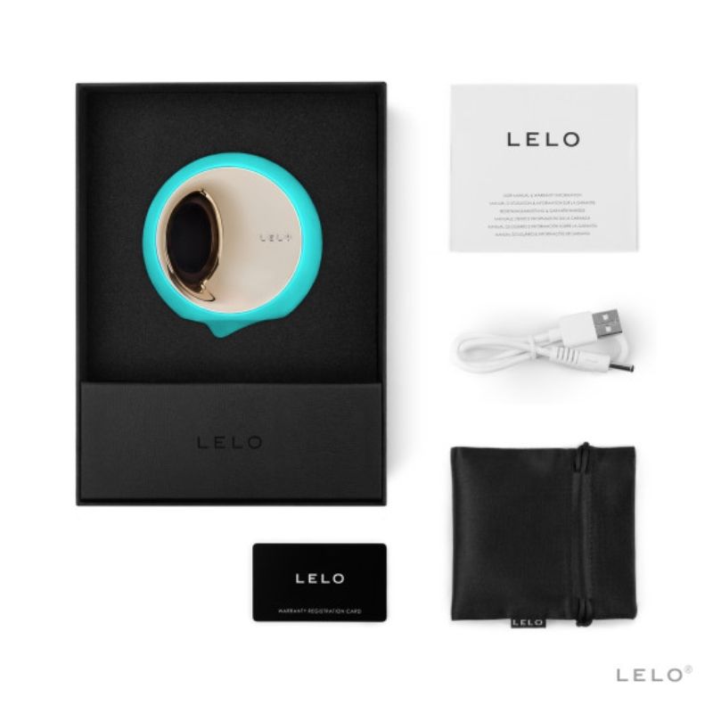 LELO - ORA 3 ORAL SEX STIMULATOR AQUA GREEN