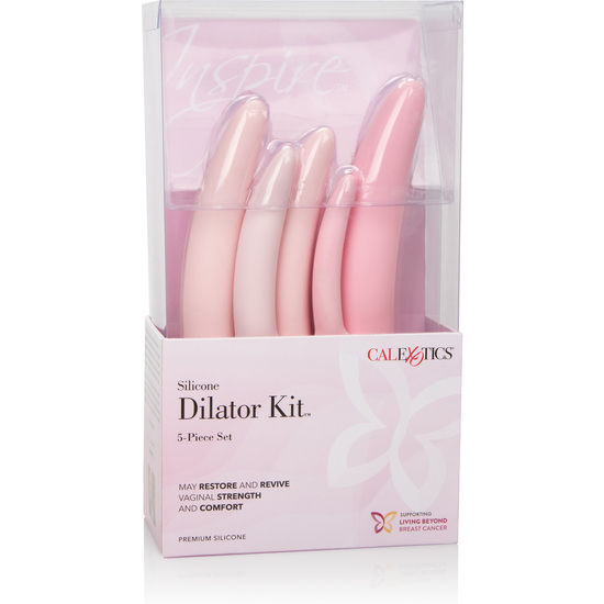 CALEXOTICS - INSPIRE SILICONE VAGINAL DILATOR KIT 5 PCS