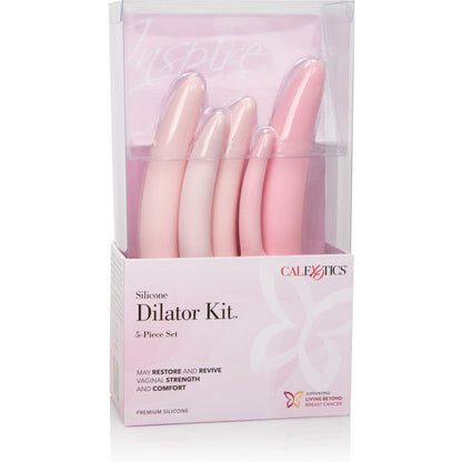 CALEXOTICS - INSPIRE SILICONE VAGINAL DILATOR KIT 5 PCS