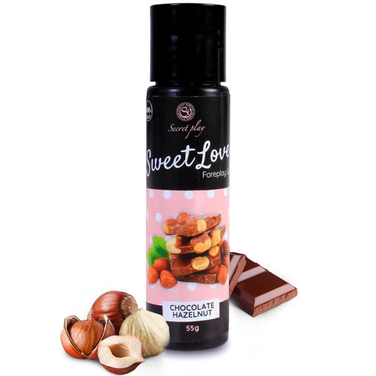 SECRETPLAY - SWEET LOVE CHOCOLATE GEL WITH HAZELNUTS 60 ML