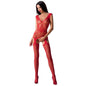 PASSION - WOMAN BS062 BODYSTOCKING ROJO TALLA UNICA