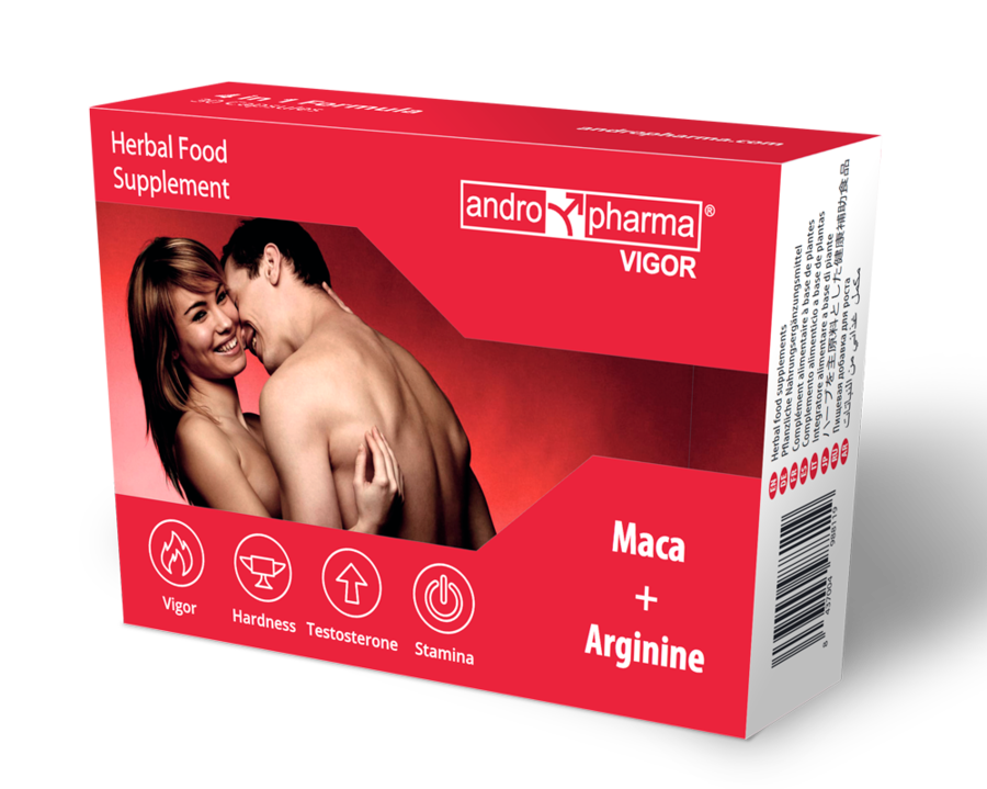 ANDROPHARMA VIGOR - LIBIDO ENHANCER SUPPLEMENT