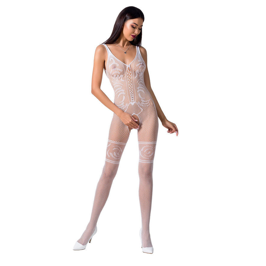 PASSION - WOMAN BS069 BODYSTOCKING BLACK ONE SIZE