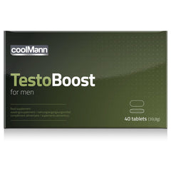 COBECO - COOLMANN TESTO BOOST ENHANCER WITH TRIBULUS TERRESTRIS 40 TABS