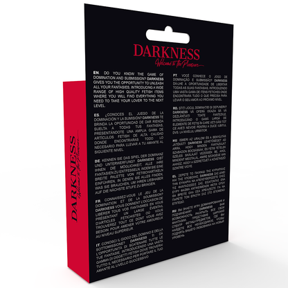 DARKNESS - UNISEX PANTIES WITH OPENING ONE SIZE