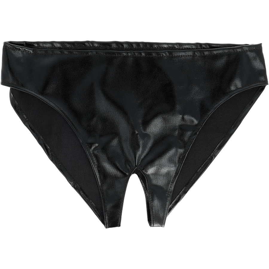 DARKNESS - UNISEX PANTIES WITH OPENING ONE SIZE