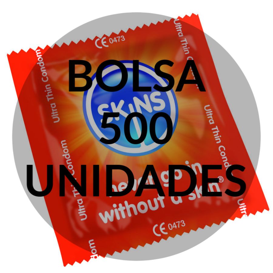 SKINS - ULTRA THIN CONDOMS BAG 500 UNITS