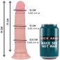 ROCKARMY - LIQUID SILICONE DILDO PREMIUM AVENGER 19 CM -O- 3.98 CM