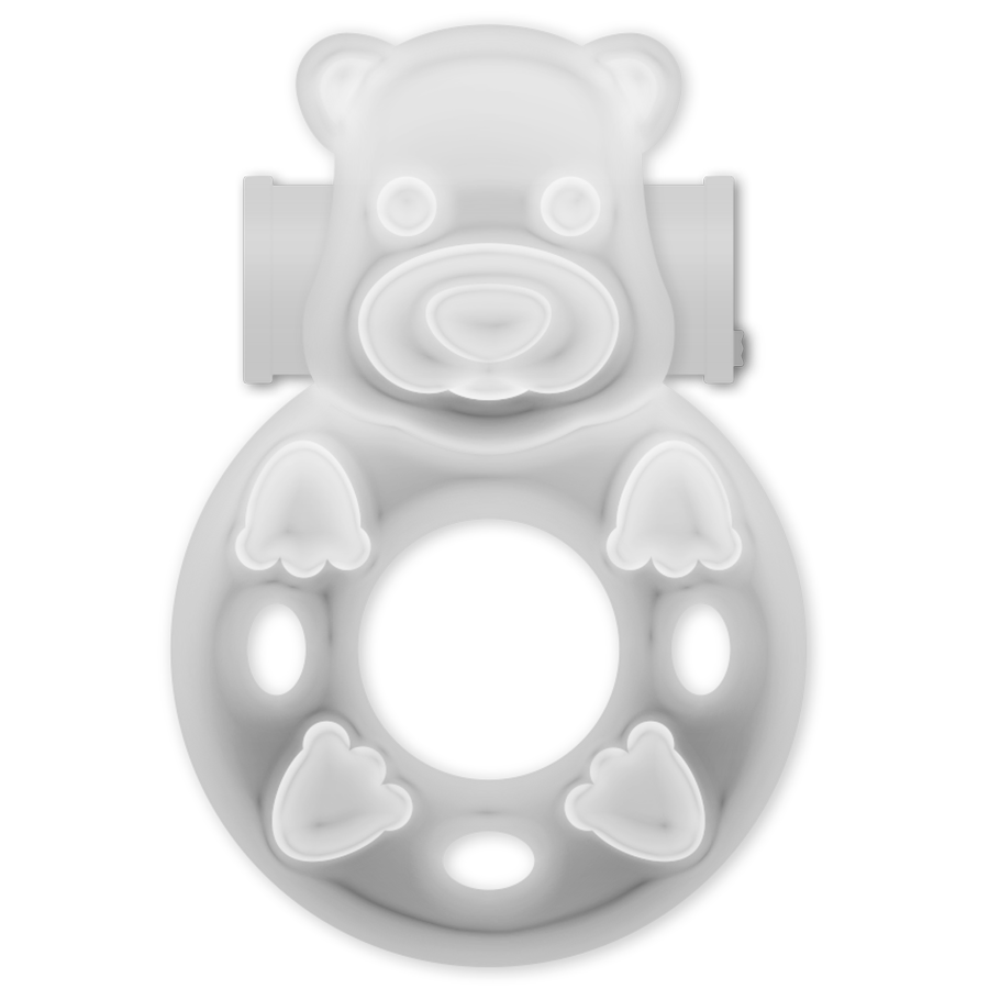 CASUAL LOVE - 26 TRANSPARENT BUNNY VIBRATING RING