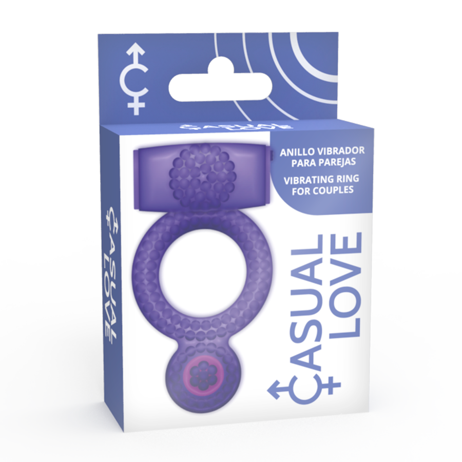 CASUAL LOVE - RING DOUBLE PLEASURE LILAC RING