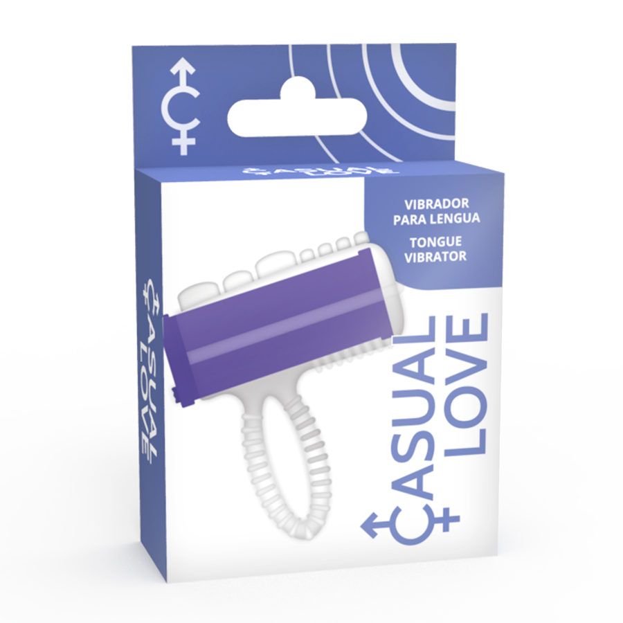 CASUAL LOVE - LILAC TONGUE VIBRATING RING