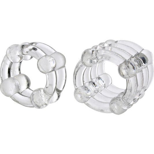 CALEXOTICS - COLT ENHANCER RINGS CLEAR PENIS RINGS