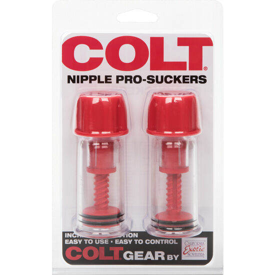 CALEXOTICS - COLT RED NIPPLE SUCTION CUPS