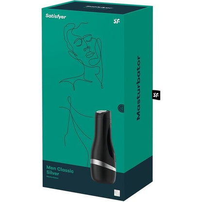 SATISFYER - MEN CLASSIC SILVER MASTURBADOR