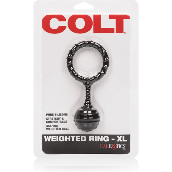 CALEXOTICS - COLT XL SILICONE PENIS RING WITH WEIGHT