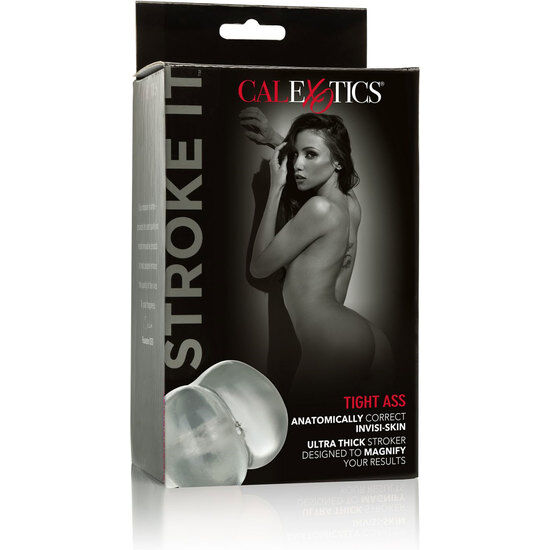 CALEXOTICS - STROKE IT TRANSLUCENT ANAL MASTURBATOR