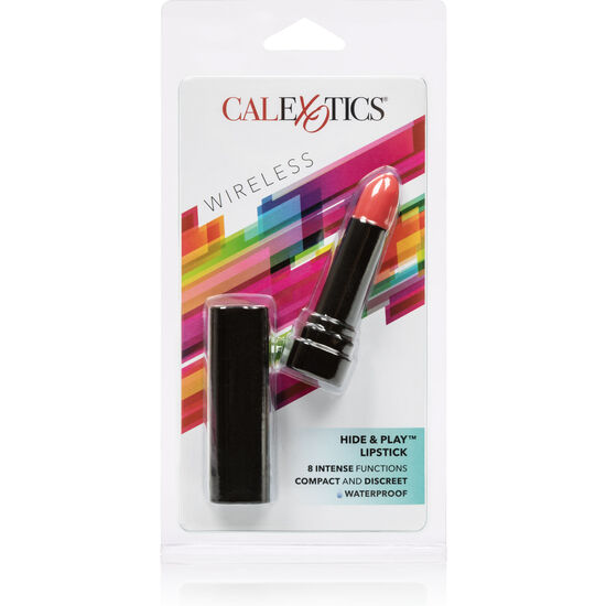 CALEXOTICS - HIDE &amp; PLAY RED LIPSTICK STIMULATOR