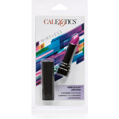 CALEXOTICS - HIDE &amp; PLAY PURPLE LIPSTICK STIMULATOR