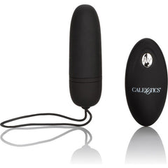 CALEXOTICS - SILICONE VIBRATING EGG WITH BLACK CONTROL