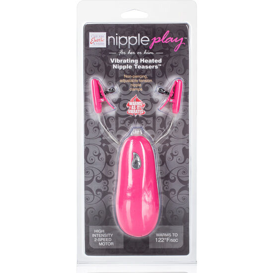 CALEXOTICS - PINK VIBRATING CLIPS