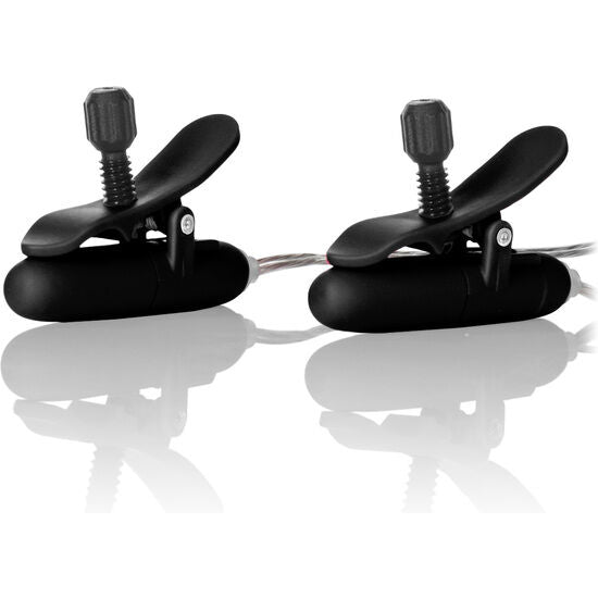 CALEXOTICS - VIBRATING CLAMPS BLACK