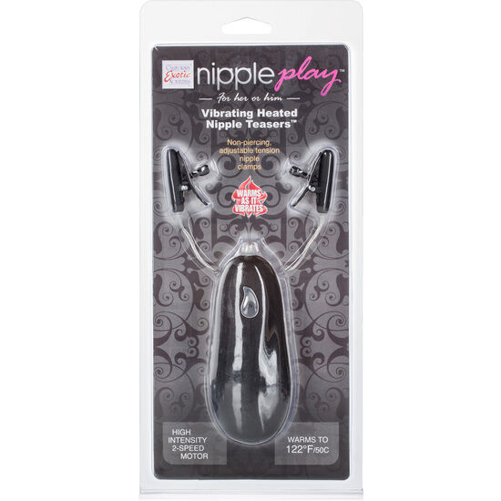 CALEXOTICS - VIBRATING CLAMPS BLACK