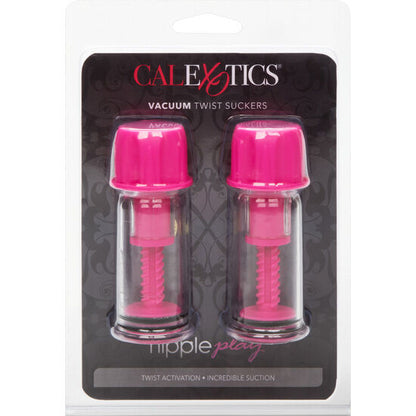 CALEXOTICS - VACCUM TWIST PINK NIPPLE SUCTION DEVICES