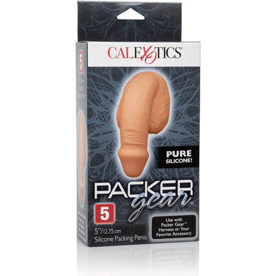 CALEXOTICS - PENIS PACKING SILICONE PENIS 12.75CM CARAMEL