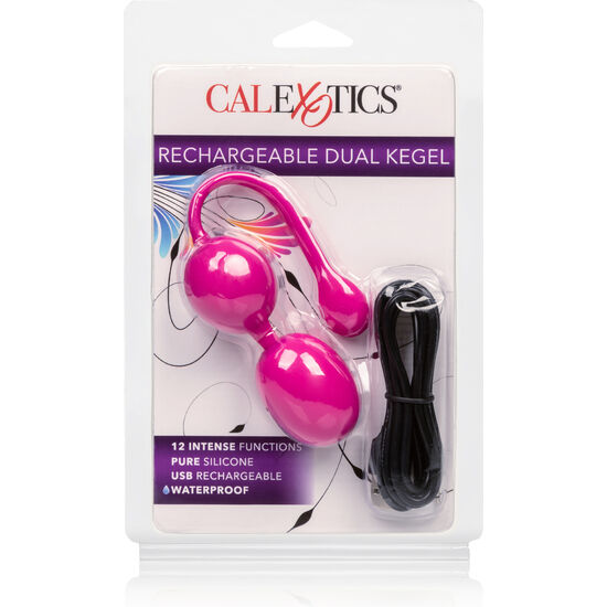 CALEXOTICS - PINK RECHARGEABLE DUAL KEGEL BALLS