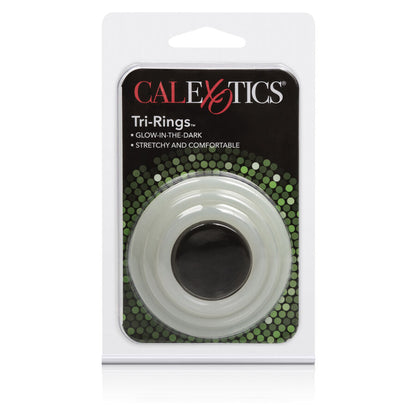 CALEXOTICS - SET OF THREE GLOW IN THE DARK RINGS