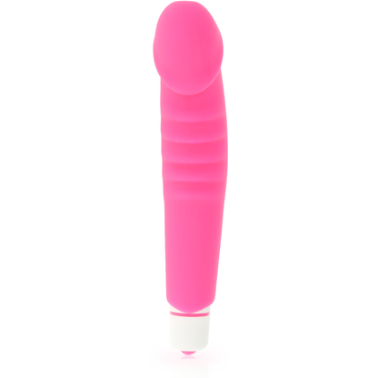 DOLCE VITA - REALISTIC PLEASURE VIBRADOR SILICONA ROSA