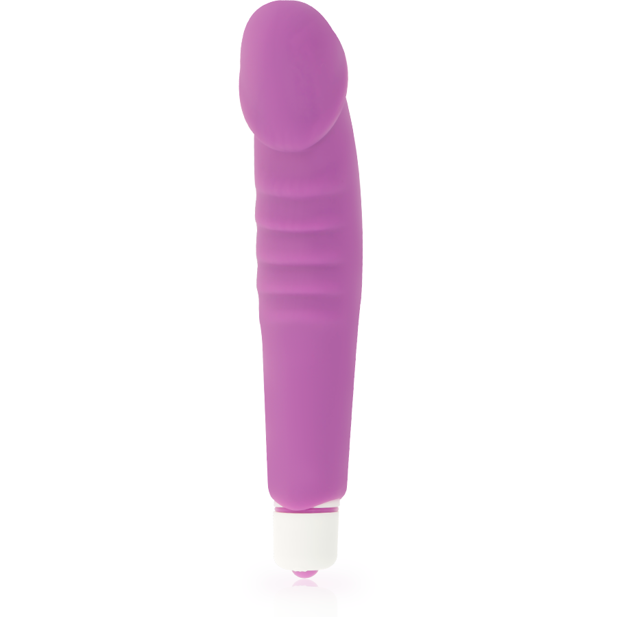 DOLCE VITA - REALISTIC PLEASURE LILAC SILICONE VIBRATOR