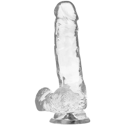 X RAY - CLEAR TRANSPARENT REALISTIC DILDO 18.5 CM -O- 3.8 CM