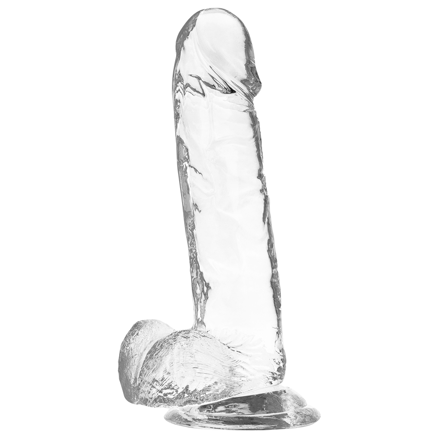 X RAY - CLEAR TRANSPARENT REALISTIC DILDO 20 CM -O- 4.5 CM