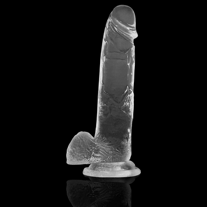 X RAY - CLEAR DILDO REALISTA TRANSPARENTE 22 CM -O- 4.6 CM