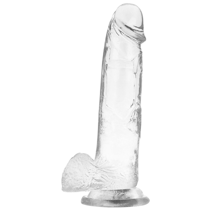 X RAY - CLEAR TRANSPARENT REALISTIC DILDO 22 CM -O- 4.6 CM